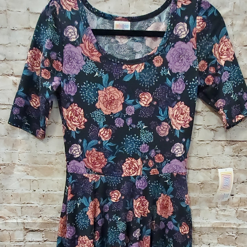 ⚡Sm Nicole⚡ Lularoe dress 👗 Swing NwT